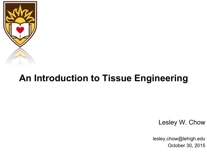 an introduction to tissue engineering