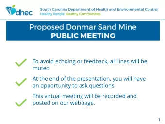 At the end of the presentation, you will have  an opportunity to ask questions  This virtual