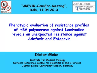 Phenotypic evaluation of resistance profiles  of HBV polymerase against Lamivudine  reveals an