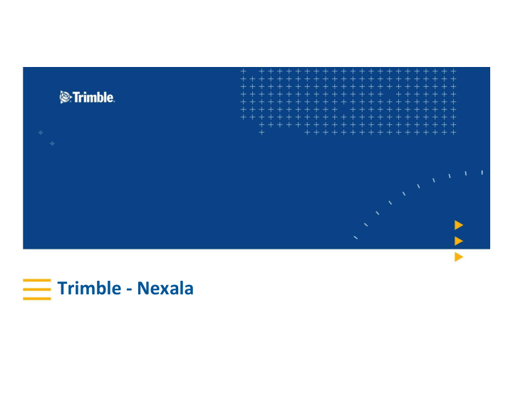trimble nexala integrated rail asset lifecycle management