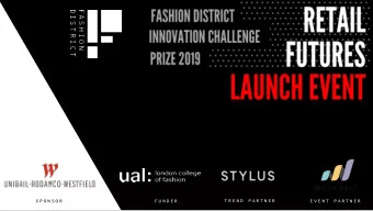 T R E N D  P A R T N E R  S P O N S O R  F U N D E R  E V E N T  P A R T N E R  K E Y N O T E  S A