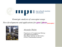genotypic analysis of coreceptor usage