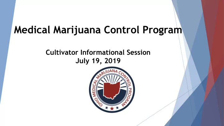 medical marijuana control program