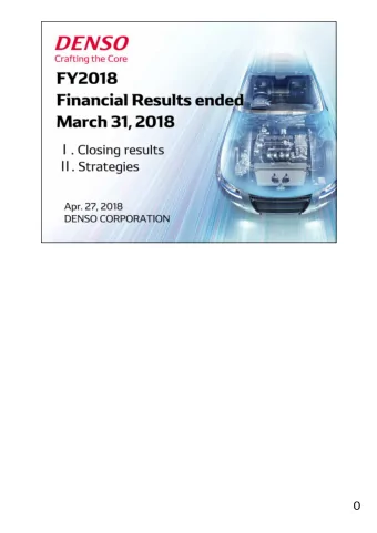 0  1  [Overview of the Consolidated Financial Results]  1.  Consolidated revenue totaled 5,108.3