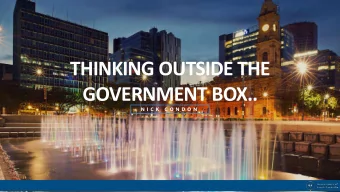 GOVERNMENT BOX..  N I C K  C O N D O N For Official Use Only  I2  A2  @nickcondon Meet My