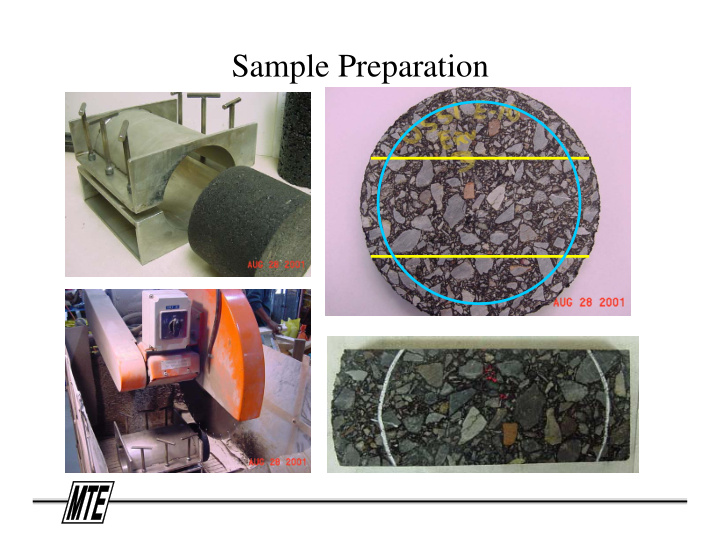 sample preparation sample preparation