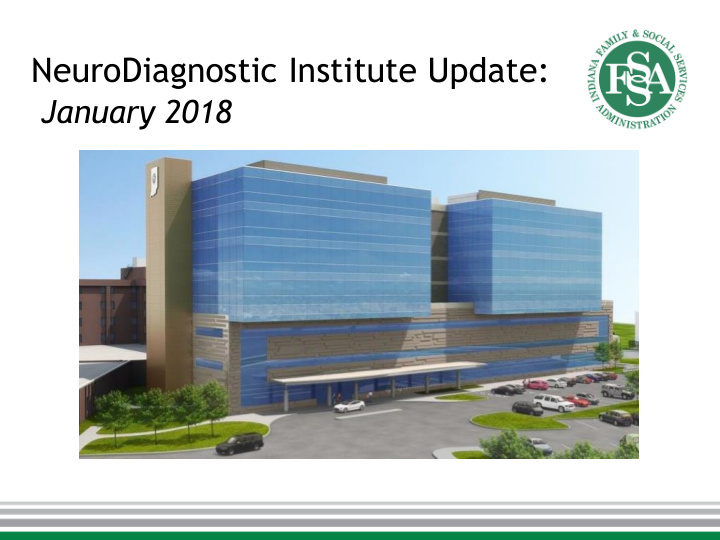neurodiagnostic institute update