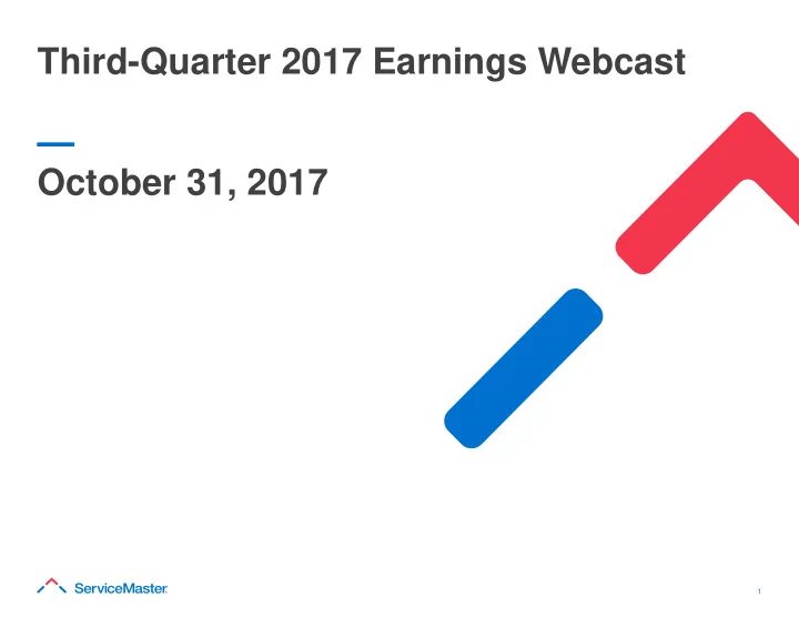 october 31 2017 1 cautionary statements safe harbor