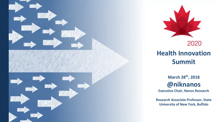 health innovation summit