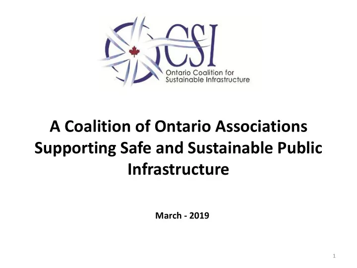 infrastructure