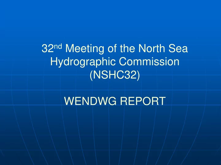 hydrographic commission