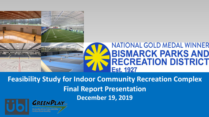 feasibility study for indoor community recreation complex