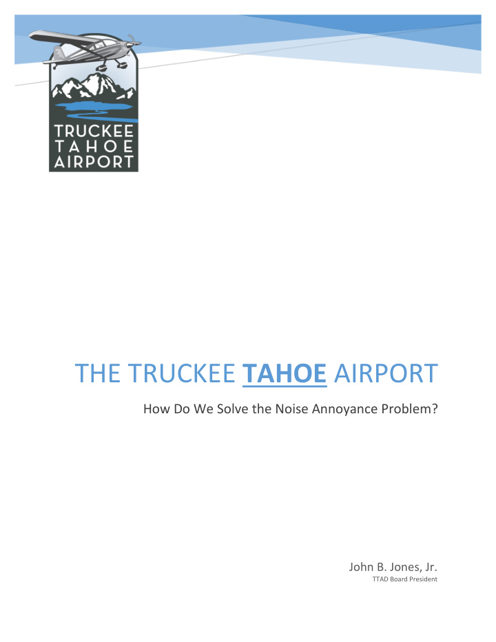 the truckee tahoe airport