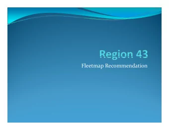 Fleetmap Recommendation Issue: Limited IDs  Today, the current 800Mhz user through lesson