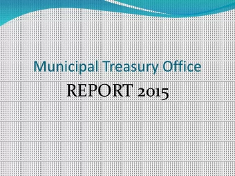 REPORT 2015  Comparative Statement of  Income  Statement of Receipts CY 2015  General Fund