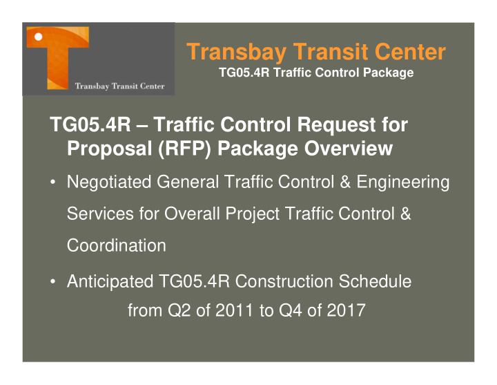 transbay transit center