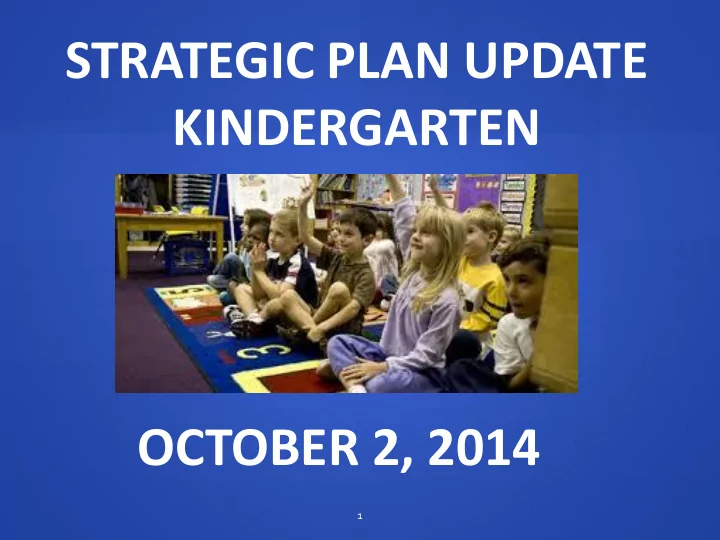 kindergarten