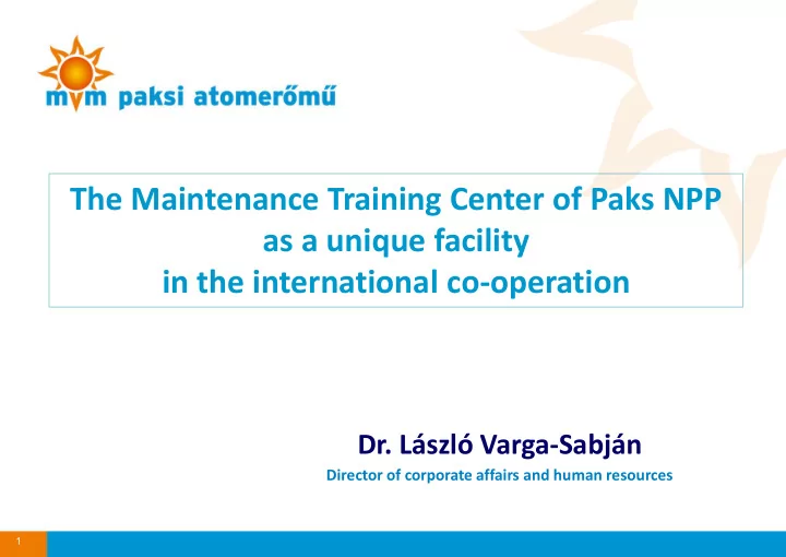 in the international co operation