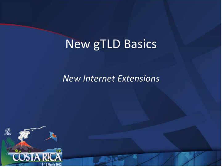 new gtld basics