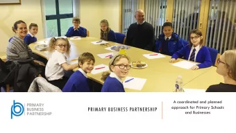 PRIMARY BUSINESS PARTNERSHIP  and Businesses  DID YOU KNOW  Children at primary school age are