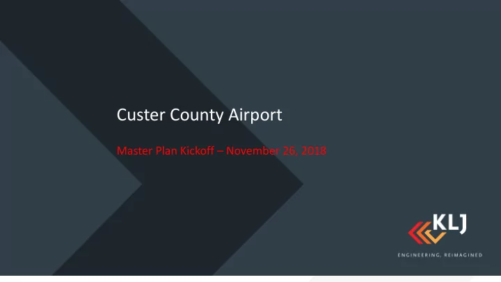 custer county airport