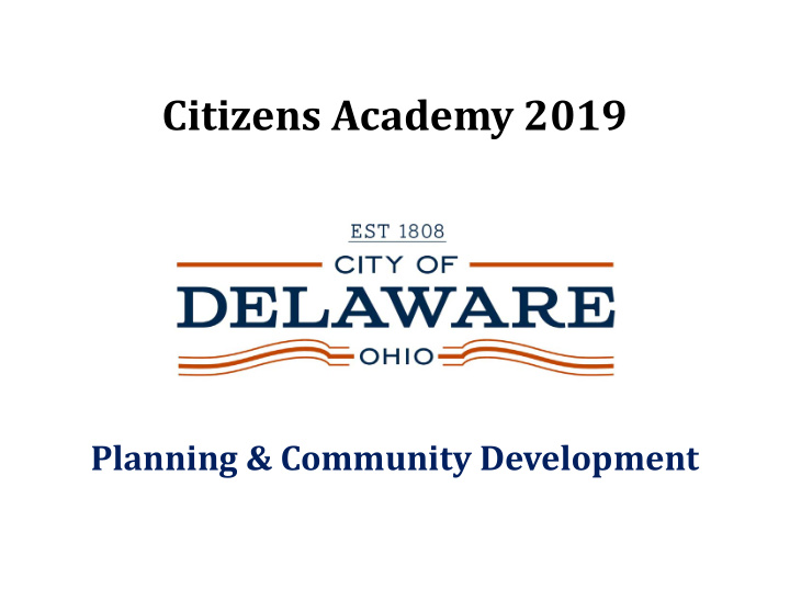 citizens academy 2019