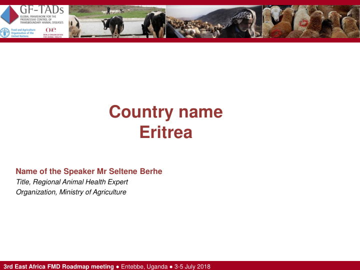 country name eritrea