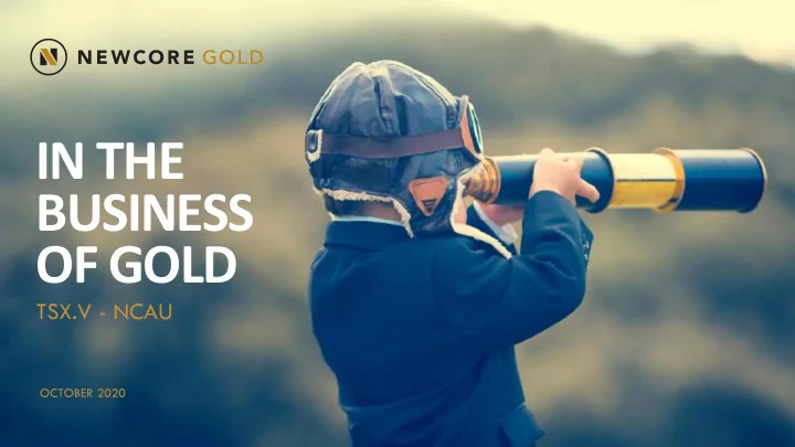 business of gold
