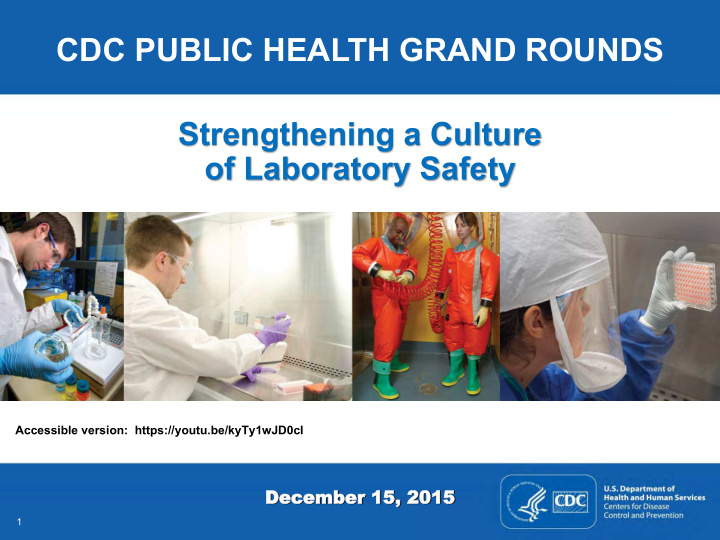 cdc public health grand rounds strengthening a culture of