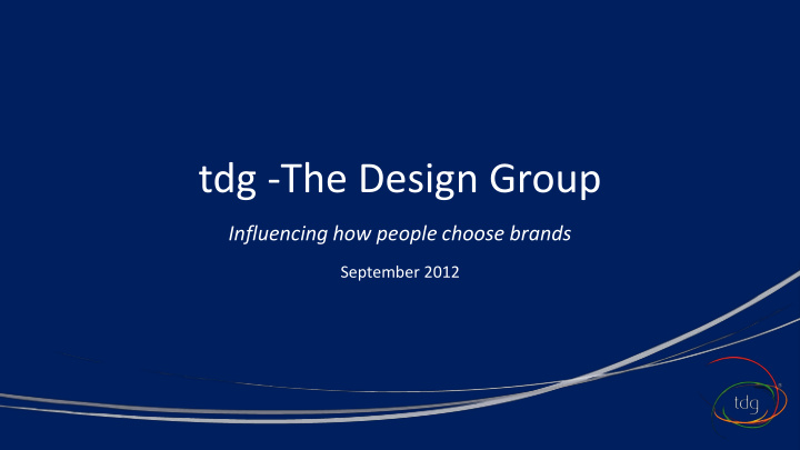 tdg the design group