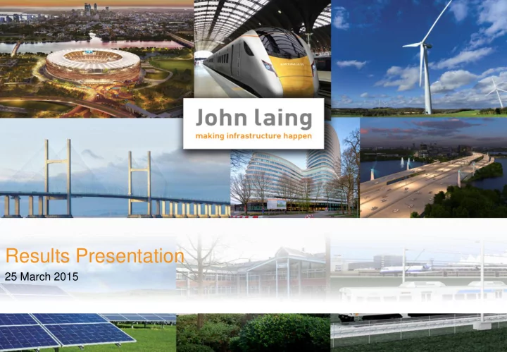 results presentation