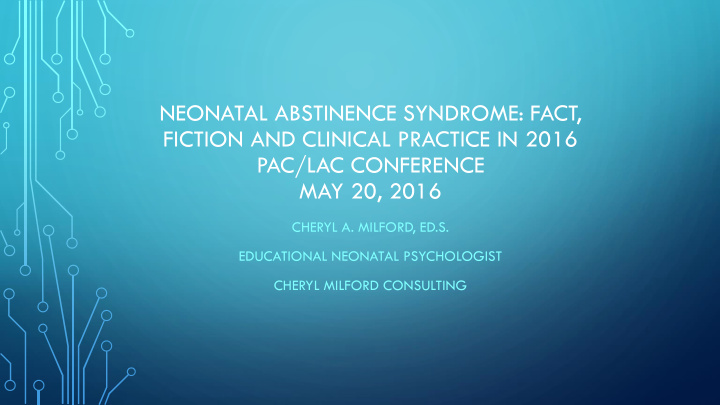 neonatal abstinence syndrome fact