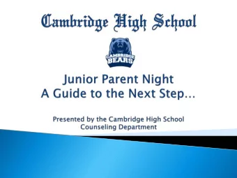 Overview  Welcome &amp; Introductions  Understanding Admission  Factors  College Admission Testing