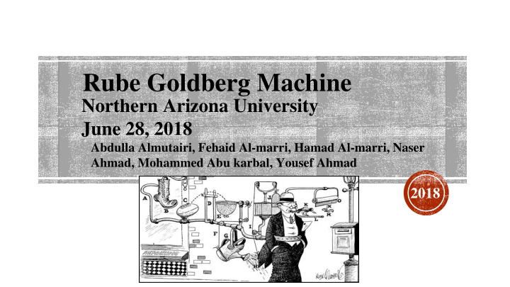 rube goldberg machine