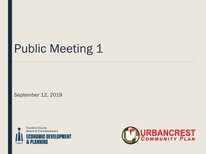 public meeting 1