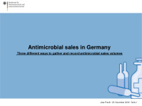 antimicrobial sales in germany