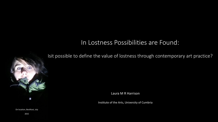 in lostness possibilities are found