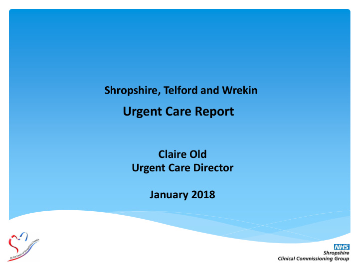 urgent care report
