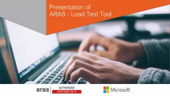 ARAS - Load Test Tool  GENERAL DESCRIPTION  POINT OF SHAREPOINT  console application (command