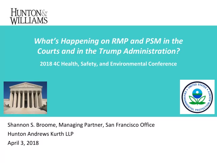 what s happening on rmp and psm in the courts and in the