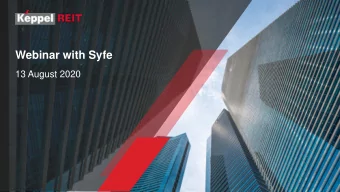 Webinar with Syfe  13 August 2020  Sustainable Pan-Asian Portfolio with Income Resilience  98.6%