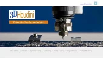 It's Upwork or Fiverr for manufacturing!  CNC Machining   3D Printing   Engineering