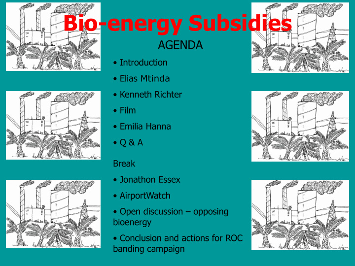 bio energy subsidies