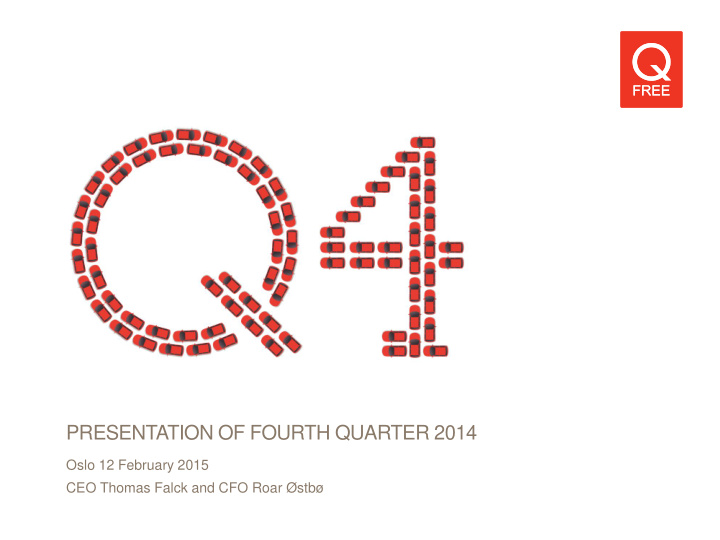 presentation of fourth quarter 2014
