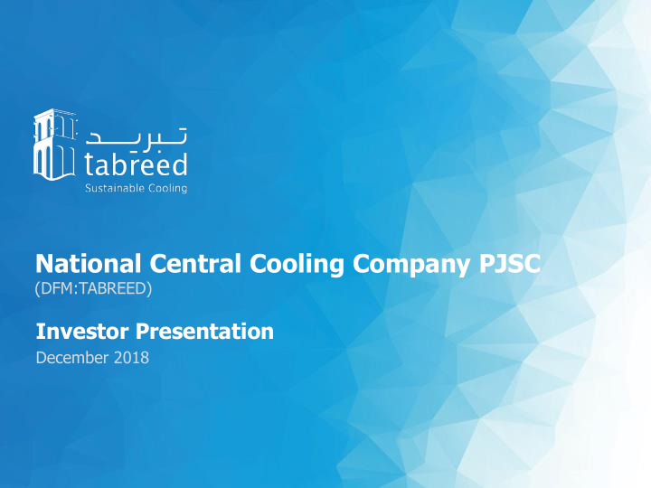 national central cooling company pjsc