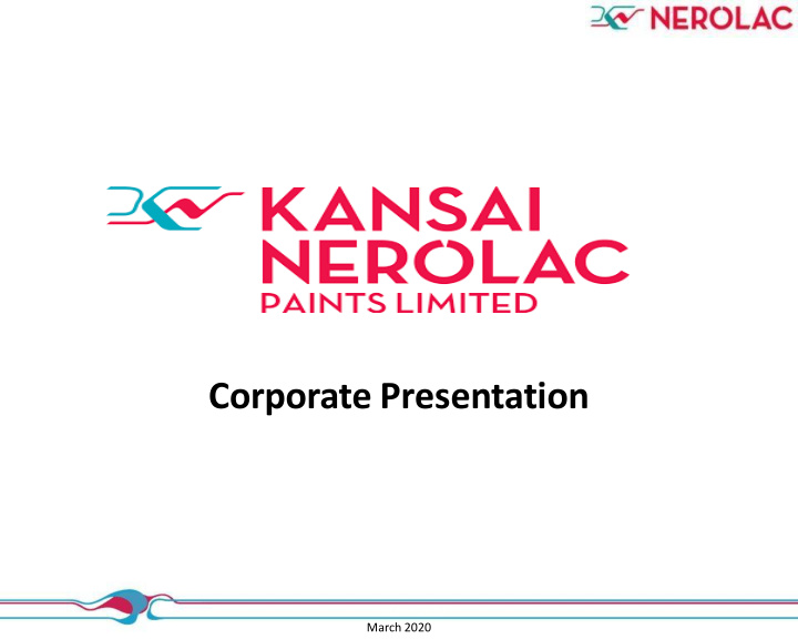 corporate presentation