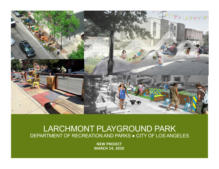 larchmont playground park