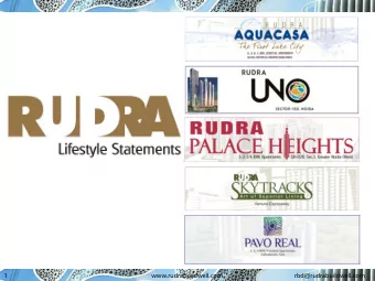 1  www.rudrabuildwell.com  rbd@rudrabuildwell.com  Vis  isio  ion:  Rudra  stands  for  reliability