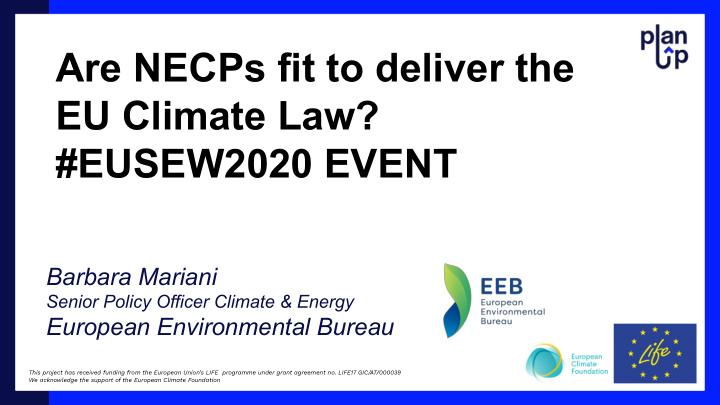 are necps fit to deliver the eu climate law eusew2020