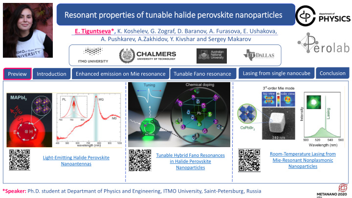 resonant properties of of tu tunable le hali alide